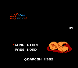 Rockman 5 - Cray 4 Title Screen